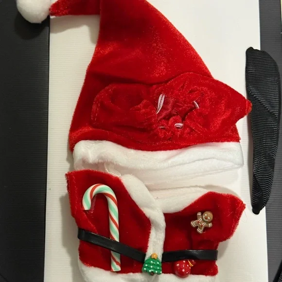 Charming Labubu Red Santa Doll Attire - Picture 2 of 4